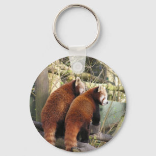Rote Panda-Schlüsselanhänger Schlüsselanhänger