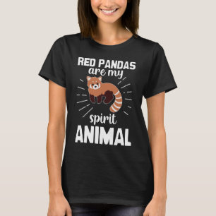 Rote Pandas sind meine Geister, Rote Panda Liebhab T-Shirt
