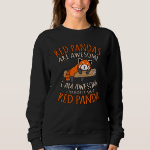Rote Pandas sind Phantastische Niedliche Panda für Sweatshirt