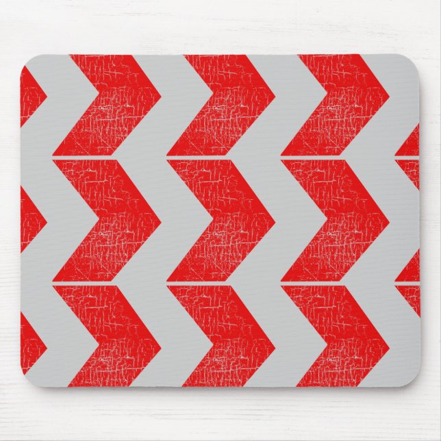 rote Pfeile Mousepad (Vorne)