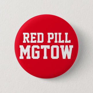 Rote Pille MGTOW Button