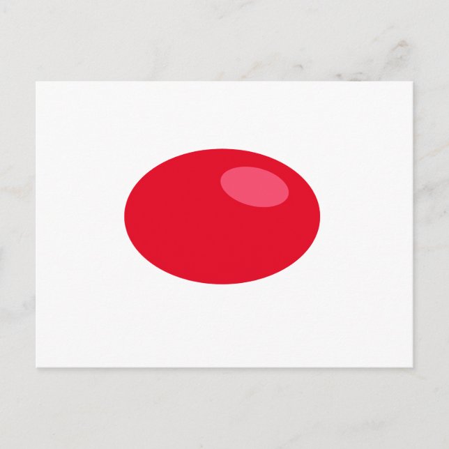 Rote Pille Postcard Postkarte (Vorderseite)