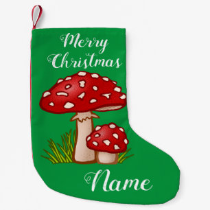 Rote Pilze Amanita Thunder_Cove Kleiner Weihnachtsstrumpf