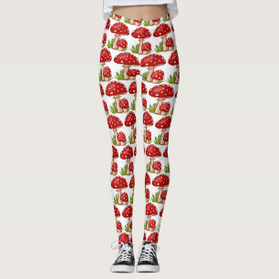 Rote Pilze Amanita Thunder_Cove Leggings