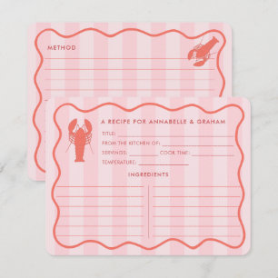 Rote Pink-Hummer-Doodle-Brautjunggesellinnenabschi Einladung