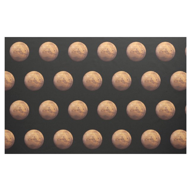 Rote Planeten-Mars Stoff (Fat Quarter (45,7 x 55,9 cm))