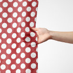 Rote Polka-Punkte, Polka-Dottern-Muster, Punkte, g Schal<br><div class="desc">Niedliches,  lustiges und bezauberndes Polka Punktmuster in Rot und Weiß. Modernes und trendiges Geschenk,  perfekt für die polka dots Liebhaber in Ihrem Leben.</div>