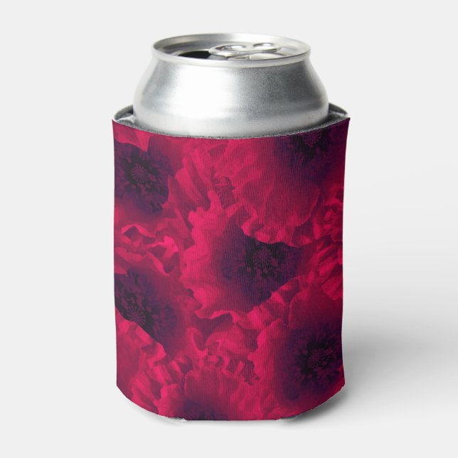 Rote Poppione Dosenkühler (Kanne Vorderseite)