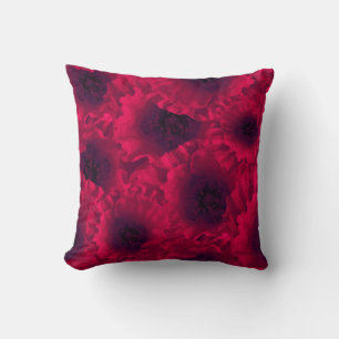 Rote Poppione Kissen