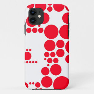 Rote Pünktchen Case-Mate iPhone Hülle