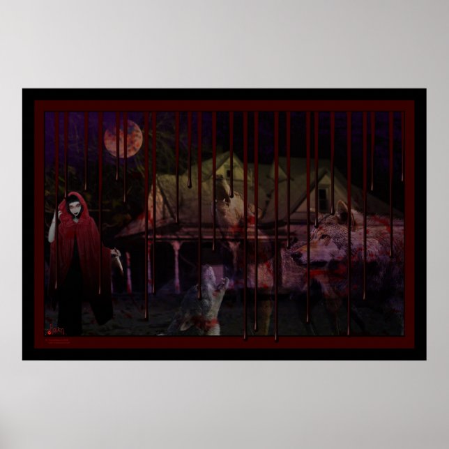 Rote Rache Poster (Vorne)