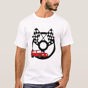 Rote Rennwagen-T-Shirts und Geschenke T-Shirt