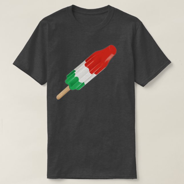 Rote Rockgruppe T-Shirt (Design vorne)