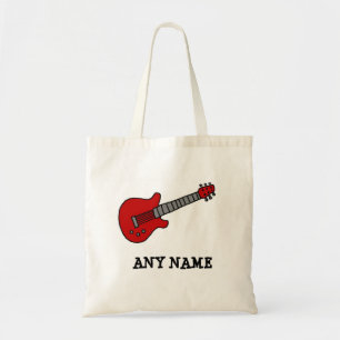Rote Rockin Gitarre Tragetasche
