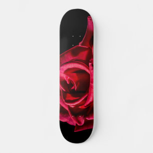 Rote Rose-320869 rote Rose ROMANTISCHE LIEBE BLACK Skateboard