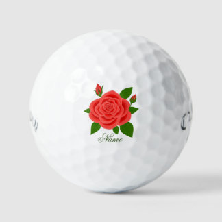 Rote Rose Callaway Supersoft Golfball