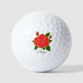 Rote Rose Callaway Supersoft Golfball