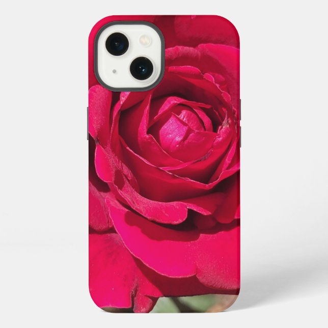 Rote Rose Case-Mate Handyhülle iPhone Hülle (Rückseite)