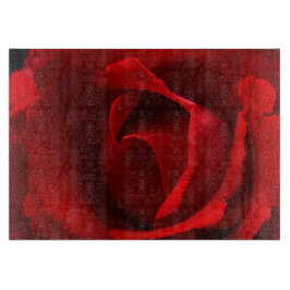 Rote Rose cbcna Schneidebrett