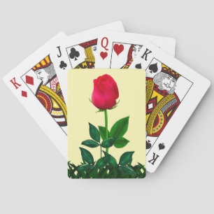 Rote Rose Classic Playing Cards Spielkarten
