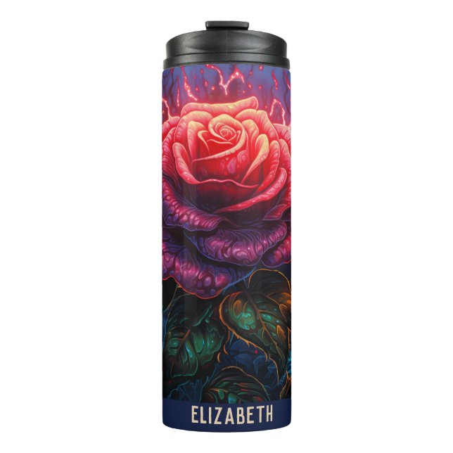 Rote Rose Corporate Tee Tumbler Thermosbecher (Vorderseite)