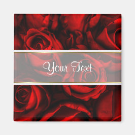 Rote Rose Elegance Magnet