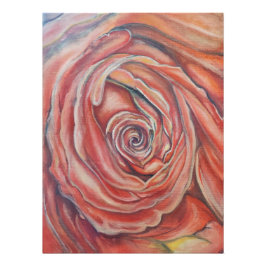Rote Rose Fotodruck