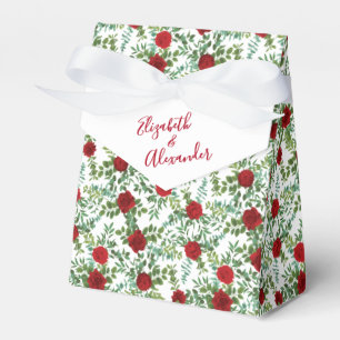 Rote Rose Hochzeit Geschenkschachtel