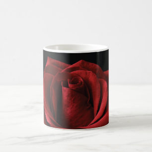 Rote Rose Kaffeetasse