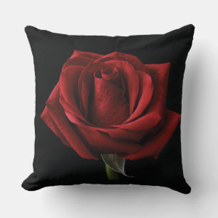 Rote Rose Kissen