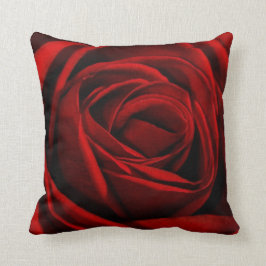 Rote Rose Kissen