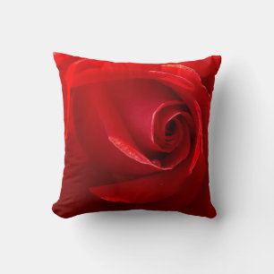 Rote Rose Kissen