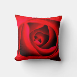 Rote Rose-Kissen Kissen