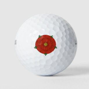 Rote Rose Lancaster Golfball
