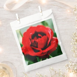 Rote Rose Liebe Hochzeit Geschenktütchen