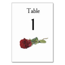 Rote Rose Moderne, elegante Hochzeitsideen