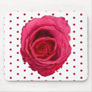 Rote Rose Mousepad