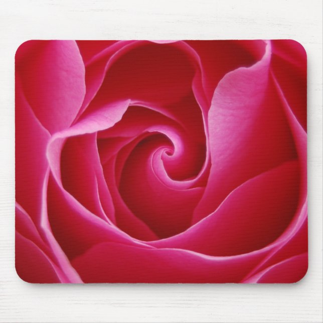 Rote Rose Mousepad (Vorne)