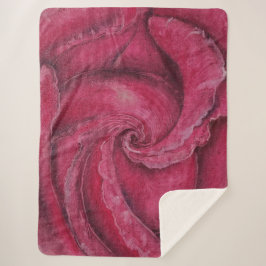 Rote Rose nah Sherpadecke