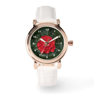 Rote Rose P 6568 Armbanduhr
