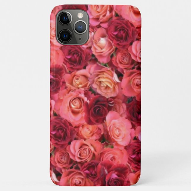 Rote Rose PINK Case-Mate iPhone Hülle (Rückseite)
