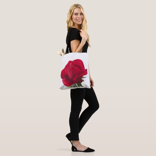 Rote Rose - Red rose  Tasche (Am Model)