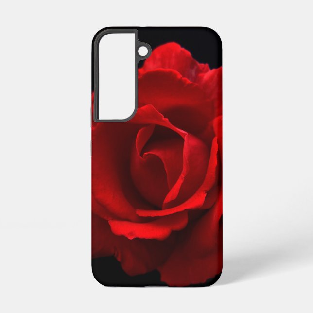 Rote Rose sgcna Samsung Galaxy Hülle (Rückseite)