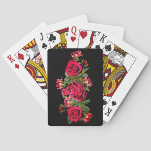 Rote Rose Spielkarten