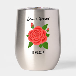 Rote Rose Stemless Tumbler