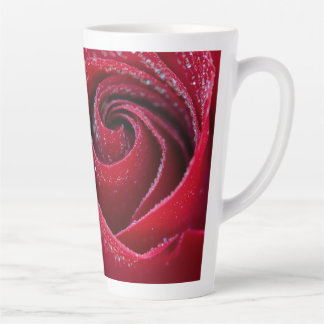 rote Rose Tasse