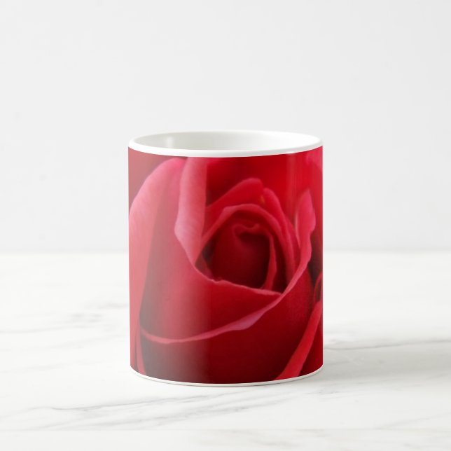 Rote Rose Tasse (Mittel)