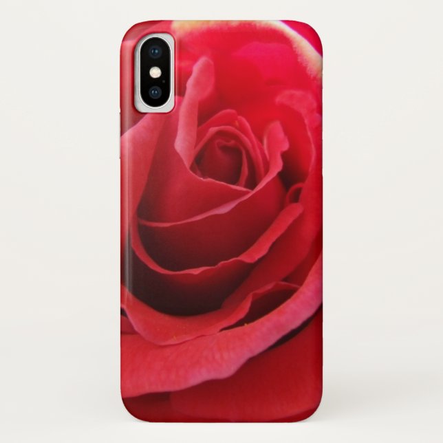 Rote Rose-Telefon-Fall Case-Mate iPhone Hülle (Rückseite)