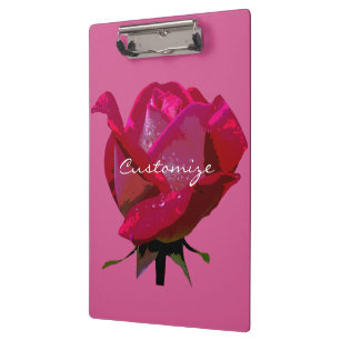 rote Rose Thunder_Cove Klemmbrett