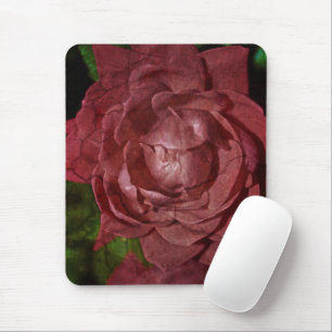 Rote Rose von Shirley Taylor Mousepad